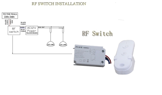 bens de controle remoto do interruptor do dispositivo de 500W 1000W para a luz da associação