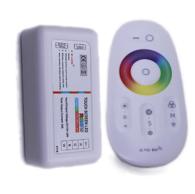 controlador sem fio estável With Touch Screen do diodo emissor de luz de 12V 2.4G RGBW
