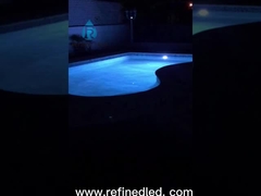 LED de mudança de cor para piscina