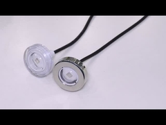 Reflector LED de aço inoxidável IP68 316L refinado Para Piscina